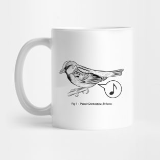 Passer Domesticus Inflatio Mug